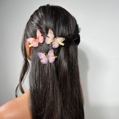 Butterfly Hairpin Princess Children's Hair Accessories Hairpin Bangs Clip