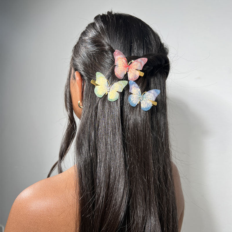 Butterfly Hairpin Princess Children's Hair Accessories Hairpin Bangs Clip